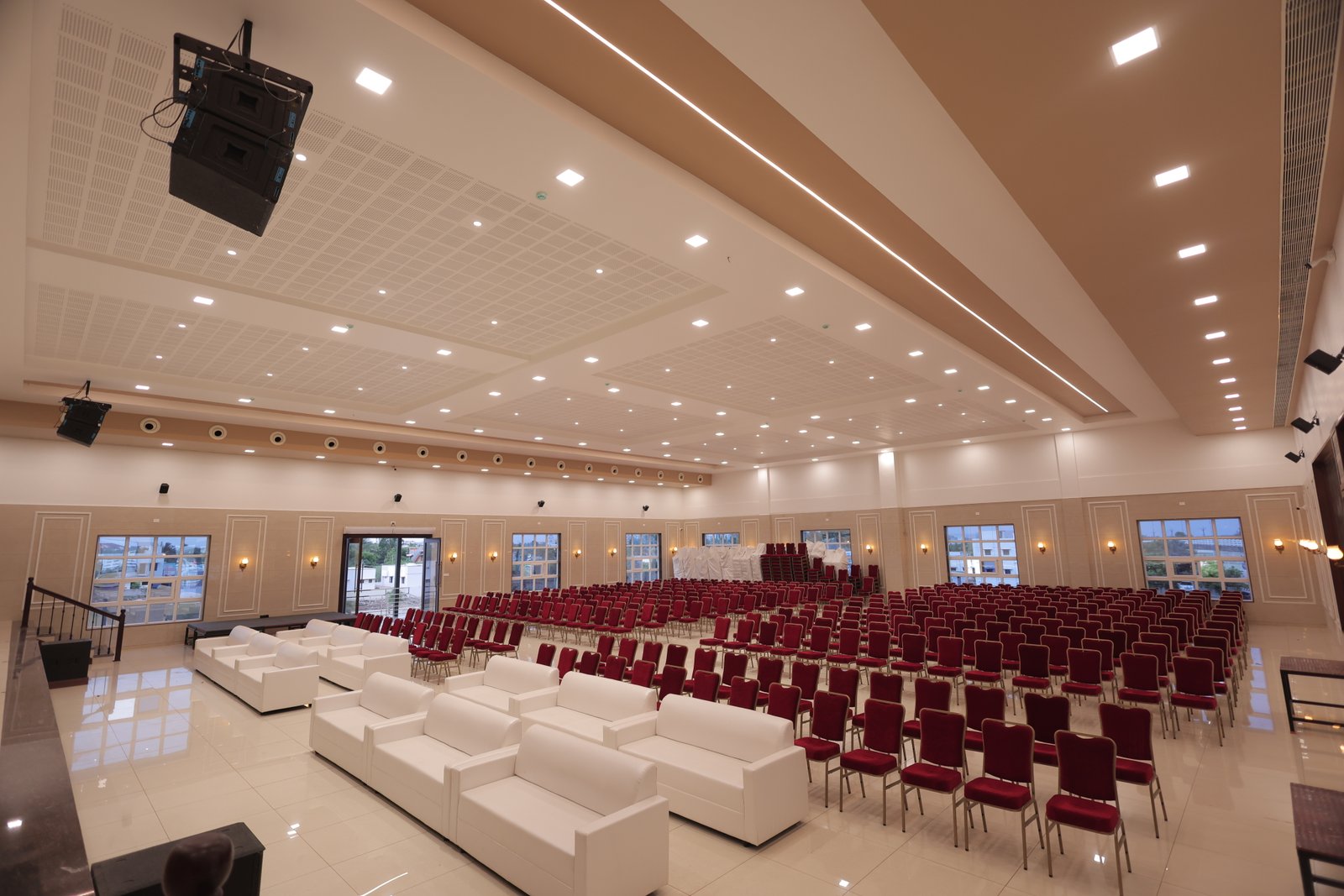Wedding hall interior